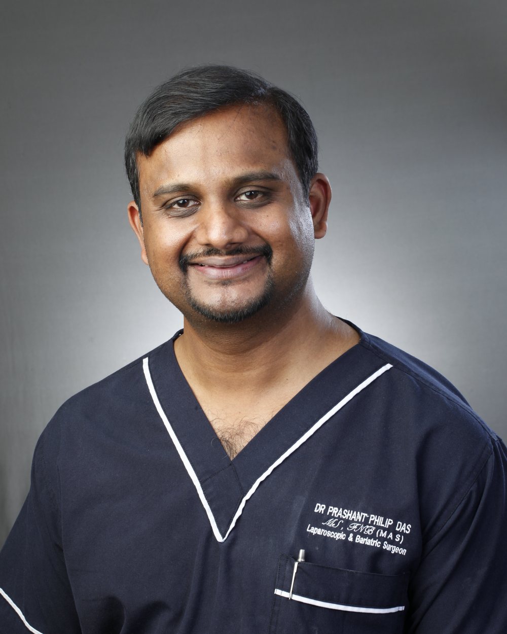 Dr Prashant Philip Das, minimal access surgeon, Bengaluru